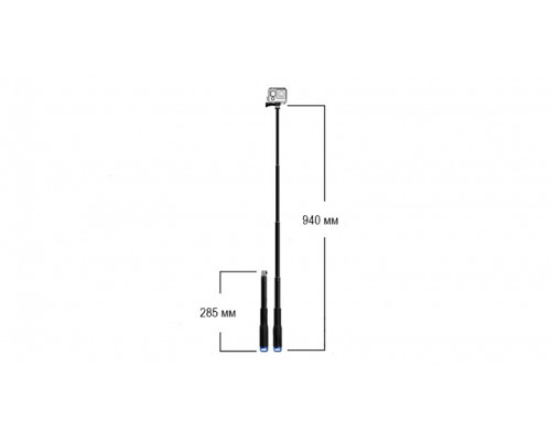 Монопод SportsPlus POLE 37" (285-940мм)