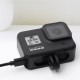 Змінна бокова кришка з отвором AS PRO для GoPro HERO8 Black