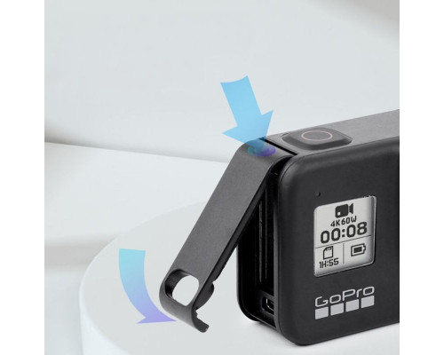 Змінна бокова кришка з отвором AS PRO для GoPro HERO8 Black