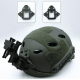 Кронштейн NVG AS PRO (шрауд, каракатиця, зірка) для тактичного шолому (чорний)