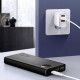Зовнішній акумулятор (павербанк) Baseus Adaman Metal Digital Display 10000mAh 22.5W Black