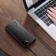 Зовнішній акумулятор (павербанк) Baseus Adaman Metal Digital Display 10000mAh 22.5W Black