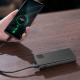 Зовнішній акумулятор (павербанк) Baseus Adaman Metal Digital Display 10000mAh 22.5W Black