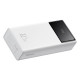 Зовнішній акумулятор (павербанк) Baseus Star-Lord Digital Display 30000mAh 22.5W White
