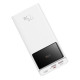 Зовнішній акумулятор (павербанк) Baseus Star-Lord Digital Display 30000mAh 22.5W White