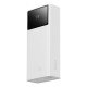 Зовнішній акумулятор (павербанк) Baseus Star-Lord Digital Display 30000mAh 22.5W White