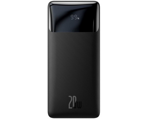 Зовнішній акумулятор (павербанк) Baseus Bipow Digital Display 10000mAh 20W Black