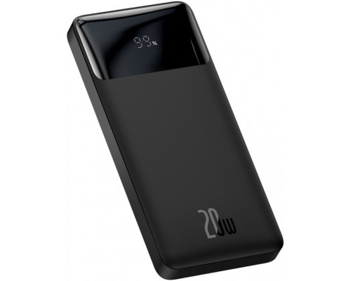 Зовнішній акумулятор (павербанк) Baseus Bipow Digital Display 10000mAh 20W Black