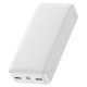 Зовнішній акумулятор (павербанк) Baseus Bipow Digital Display 20000mAh 15W White