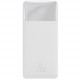 Зовнішній акумулятор (павербанк) Baseus Bipow Digital Display 20000mAh 20W White