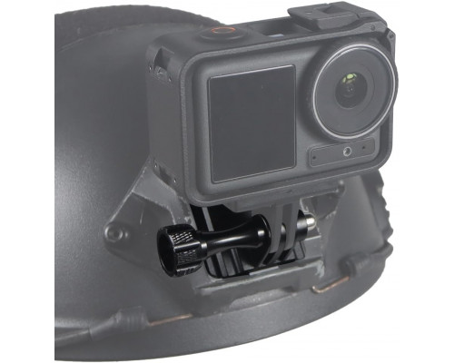 Кріплення для GoPro на шолом з роз'ємом NVG (для приладу нічного бачення) FEICHAO (металеве чорне з регулятором)