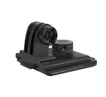 Кріплення для GoPro на шолом з роз'ємом NVG (для приладу нічного бачення) FEICHAO (металеве чорне з регулятором)