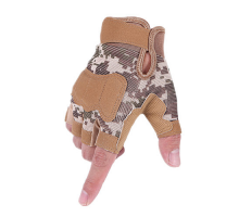 Тактичні рукавички Gloves безпалі літні (піксель)