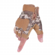 Тактичні рукавички Gloves безпалі літні (піксель)