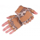 Тактичні рукавички Gloves безпалі літні (піксель)