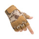 Тактичні рукавички Gloves безпалі літні (піксель)