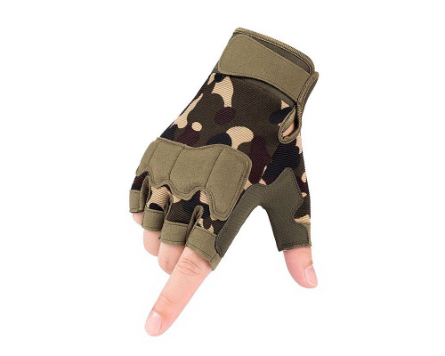 Тактичні рукавички Gloves безпалі літні (MultiCam)