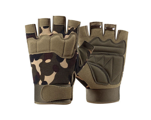 Тактичні рукавички Gloves безпалі літні (MultiCam)