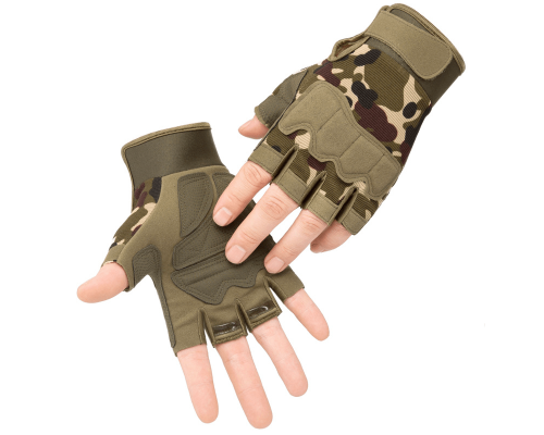 Тактичні рукавички Gloves безпалі літні (MultiCam)