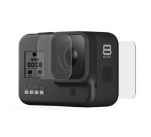 Загартоване скло лінзи + захисні плівки (HERO8 Black)