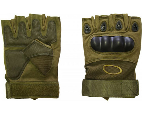 Тактичні рукавички OAKLEY безпалі літні (олива)