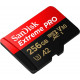 Картка пам'яті SanDisk Extreme PRO 256GB microSDXC З АДАПТЕРОМ (200/140 MB/s UHS-I V30 U3 Class 10)