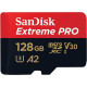 Картка пам'яті SanDisk Extreme PRO 128GB microSDXC З АДАПТЕРОМ (200/90 MB/s UHS-I V30 U3 Class 10)
