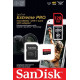 Картка пам'яті SanDisk Extreme PRO 128GB microSDXC З АДАПТЕРОМ (200/90 MB/s UHS-I V30 U3 Class 10)