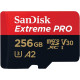 Картка пам'яті SanDisk Extreme PRO 256GB microSDXC З АДАПТЕРОМ (170/90 MB/s UHS-I V30 U3 Class 10)
