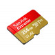Картка пам'яті SanDisk Extreme 256GB microSDXC з адаптером (190/130 MB/s UHS-I V30 U3 Class 10)