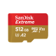 Картка пам'яті SanDisk Extreme 512GB microSDXC без адаптера (190/130 MB/s UHS-I V30 U3 Class 10)