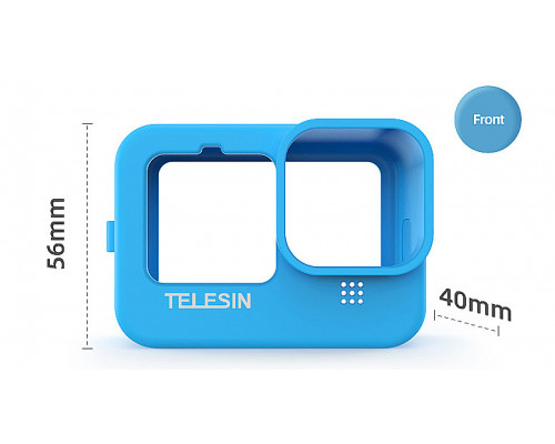 Силіконовий чохол TELESIN (GoPro HERO12/11/10/9 Black)