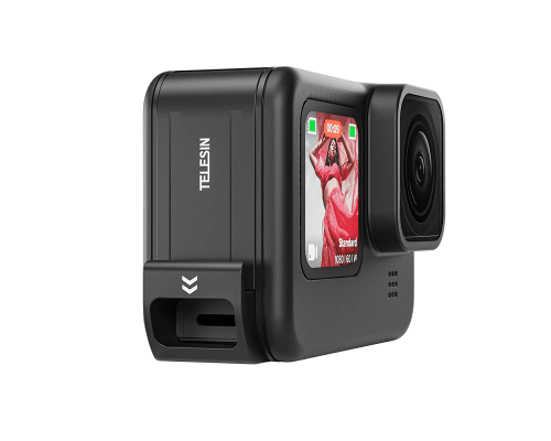 Бічна кришка з отвором TELESIN (непроникна до снігу і дощу) для GoPro HERO12/11/10/9 Black