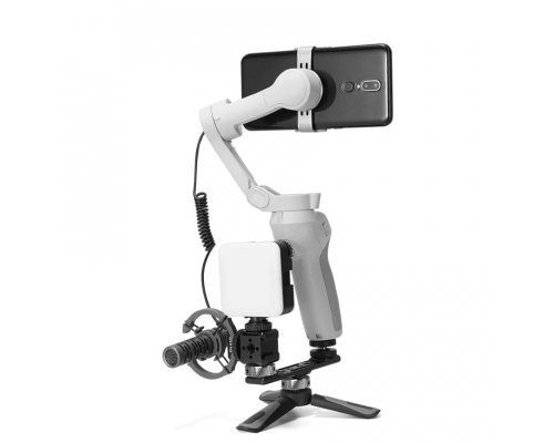 Багатофункціональний двосторонній кронштейн TELESIN Double-Head Cold Shoe Mount Extension Bracket