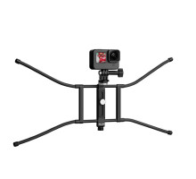 Гнучке регульоване кріплення TELESIN Adjustable Universal Fence Mount для екшн-камер і смартфонів