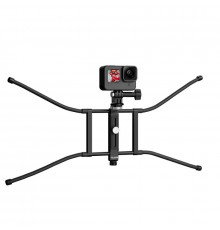 Гнучке регульоване кріплення TELESIN Adjustable Universal Fence Mount для екшн-камер і смартфонів