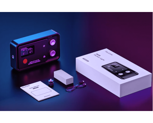 Відеосвітло TELESIN RGB Pocket Fill Light