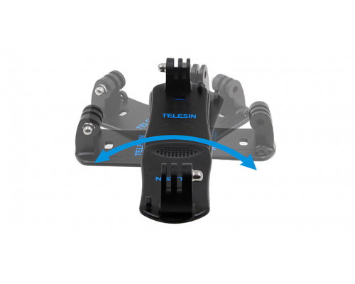Кріплення-затискач TELESIN 360° Rotary Backpack Mount