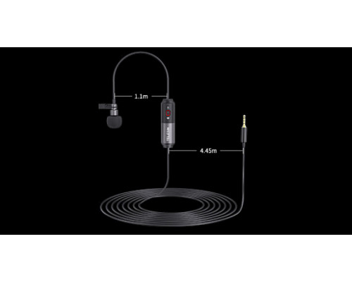 Мікрофон-петличка TELESIN Hi-Fi Grade Sound Quality Collar Clip Microphone