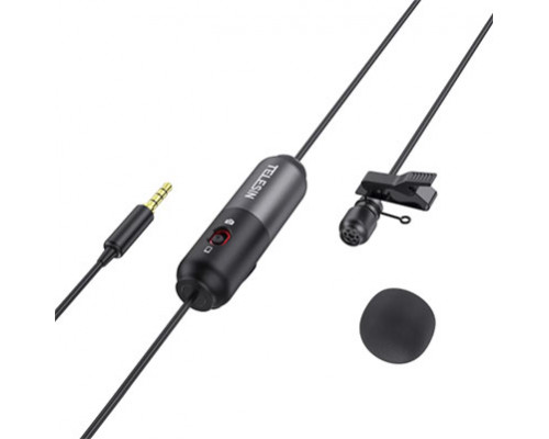 Мікрофон-петличка TELESIN Hi-Fi Grade Sound Quality Collar Clip Microphone