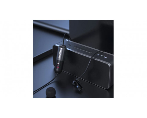 Мікрофон-петличка TELESIN Hi-Fi Grade Sound Quality Collar Clip Microphone