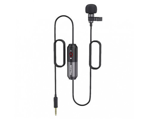 Мікрофон-петличка TELESIN Hi-Fi Grade Sound Quality Collar Clip Microphone