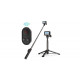 Монопод з ПУ TELESIN Bluetooth Remote Control Selfie Stick