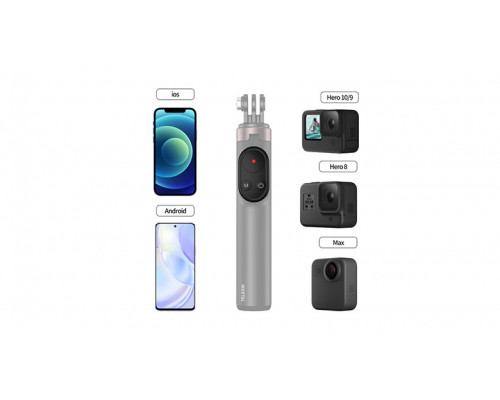Монопод з ПУ TELESIN Bluetooth Remote Control Selfie Stick