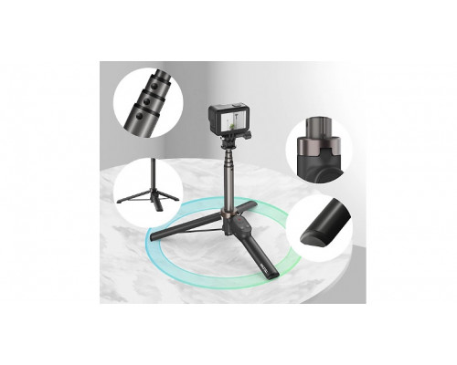Монопод з ПУ TELESIN Bluetooth Remote Control Selfie Stick