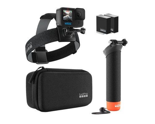 Комплект GoPro HERO12 Black + Enduro + Head Strap + Handler Floating