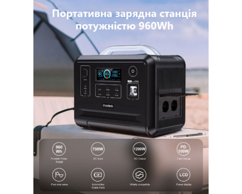 Зарядна станція Choetech BS005 (1200W/960Wh)
