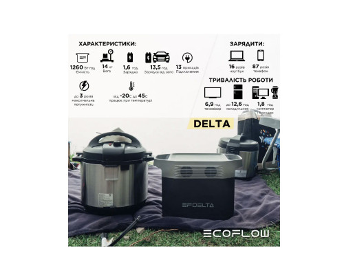 Зарядна станція EcoFlow DELTA (DELTA1300-EU)